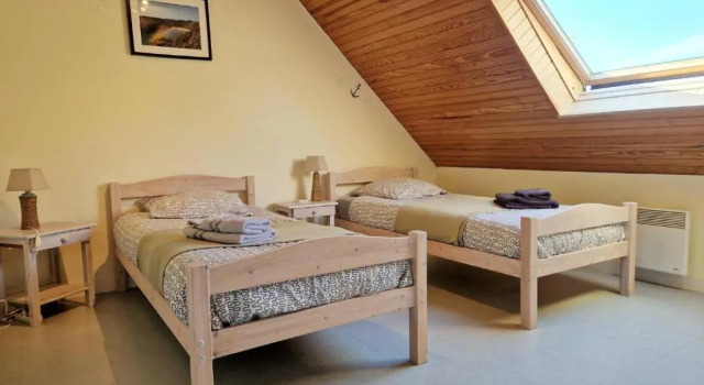 Коттедж с 2 комнатами Les Maisons de Kerdavidîle - votre maison de vacances à Locmaria au Sud de Belle ile en mer - confort, nature, plages, randonnées et déconnexion