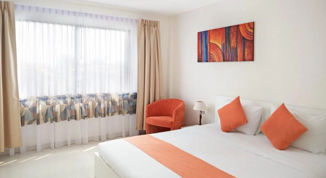 Двухместный номер Superior с балконом и с красивым видом из окна Sunny Beach Residence