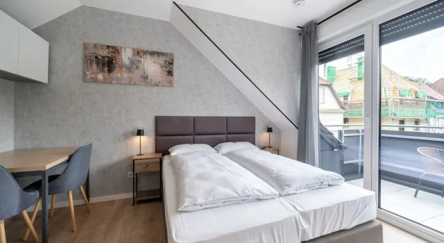 Номер Comfort SmartLiving Boardinghouse Bielefeld - 24h Check In