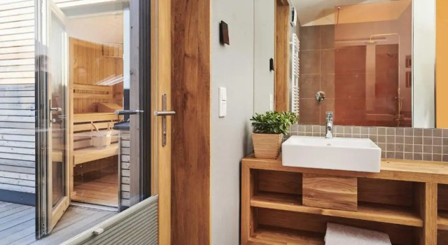 Коттедж Gud Jard Lodge Nr 15 - Wohngesundes Design-Ferienhaus
