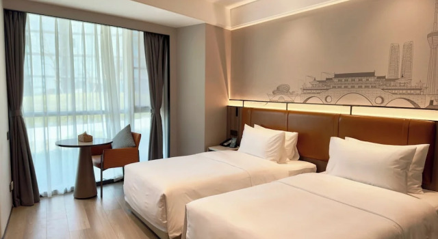 Двухместная студия Deluxe Citadines Connect East Chengdu