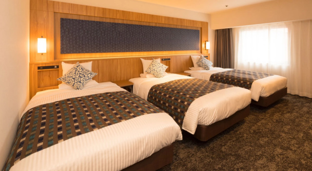 Трёхместный номер Standard Art Hotel Morioka