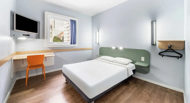 Двухместный номер Standard с видом на город Slim Hotel São Paulo Frei Caneca