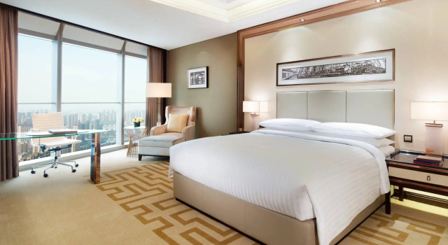 Двухместный номер Standard Changzhou Marriott Hotel