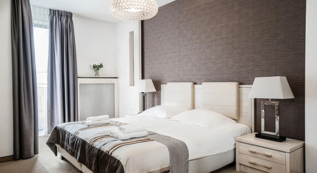 Семейные апартаменты Deluxe с балконом Aparthotel Vanilla