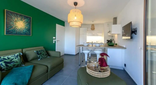 Stella Verde 3 - 2 rooms new with balcony & garage