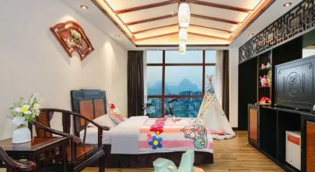 Люкс Lichenghua Mansion All Suites Hotel (Guilin Liangjiang Sihu High-speed Railway Station)