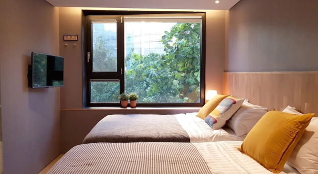Komfortowy pokój Hostel CLEO Seoul Hongdae