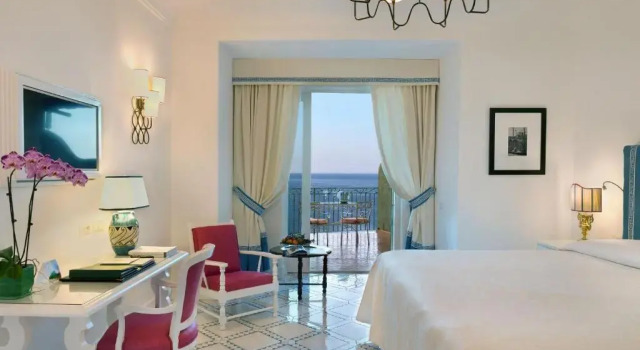 Двухместный номер Deluxe с видом на море Il San Pietro di Positano