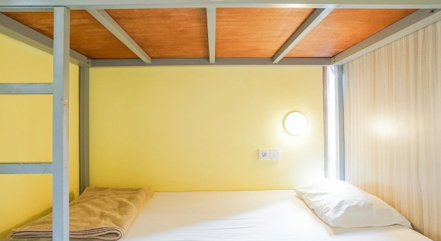Кровать в общем номере (женский номер) Kememai Hostel