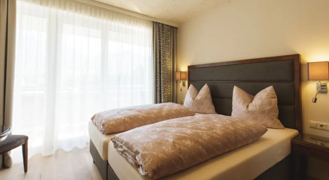 Двухместный номер Comfort c 1 комнатой с балконом и с видом на горы Hotel Niederreiter