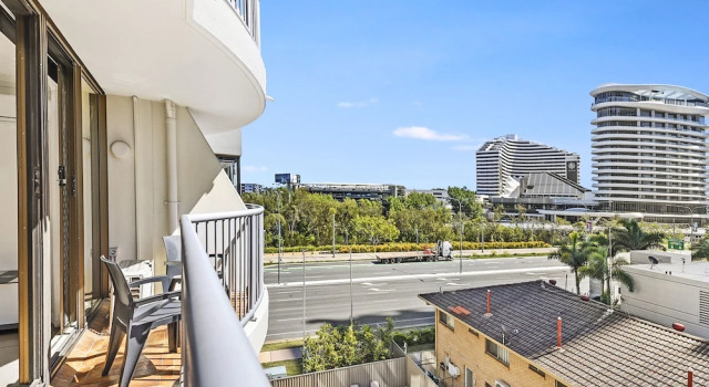 Апартаменты Superior c 1 комнатой с балконом Broadbeach Travel Inn Apartments