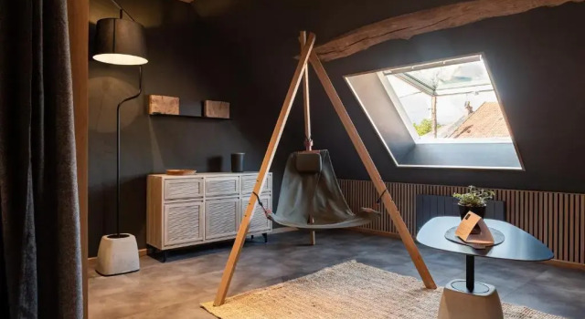 Люкс Deluxe Le Domaine des Prés Verts Suites & Chambres avec Jacuzzi Privatif