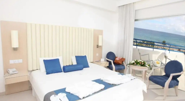 Двухместный номер Standard с частичным видом на море Vrissiana Boutique Beach Hotel