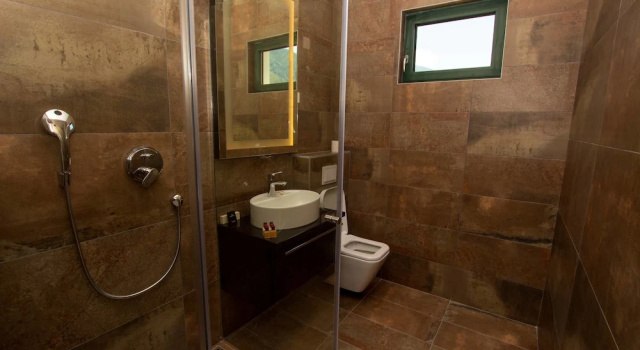 Двухместный номер Standard с балконом и с видом на море Hotel Alkima