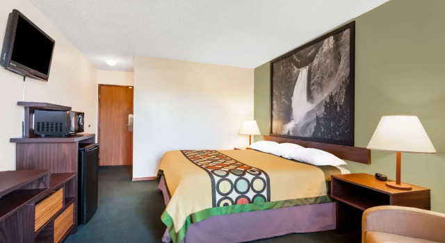 Двухместный номер Standard Super 8 by Wyndham Livingston Yellowstone