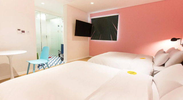 Hotel Yeogiuhtte Gangneung Gyeongpo, Забронировать Отель Каннын Канвондо