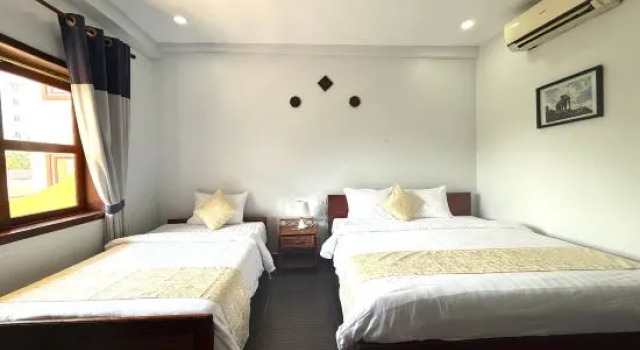 Семейный номер Deluxe The Moon Kampot Boutique
