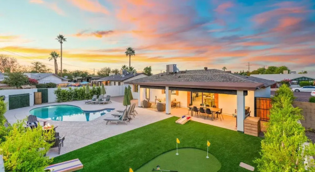 Коттедж NEW The Hensley on Hubbell Designer Oasis w Pool