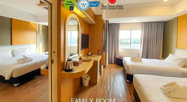 Номер Deluxe New Travel Lodge Hotel