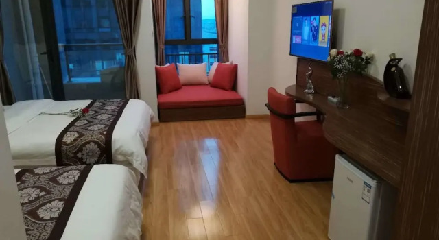 Номер Business Guangzhou Chanson Apartment