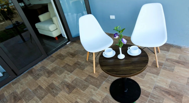 Бунгало Deluxe с балконом и с красивым видом из окна Sea Star Resort Quang Binh