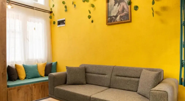 Апартаменты Central and Colorful Studio Flat in Alsancak