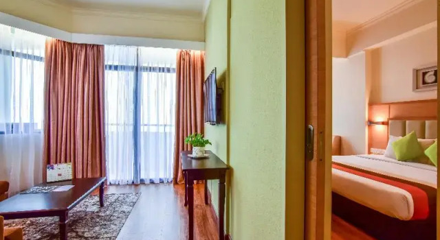 Семейный номер Standard с видом на океан Hotel Sentral Seaview @ ​Beachfront