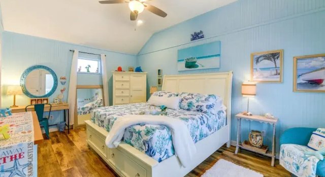 1 Mi to Marina: Cozy Angler's Cottage in Rockport, Забронировать Дом для отпуска Виллы Рокпорт, Вилла