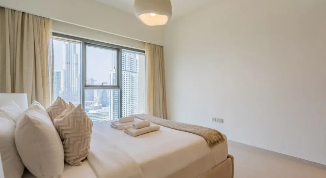 Exquisite 2BR - Breathtaking BurjSkyline, Забронировать Апартаменты/квартира Дубай Эмират Дубай, рядом с Дубайский аквариум