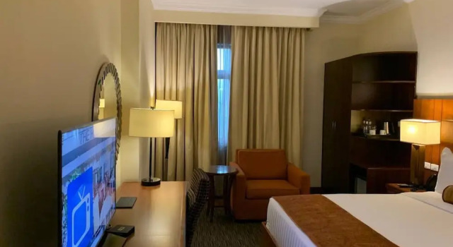 Deluxe Dvoulůžkový s manželskou postelí pokoj The HUB Hotel
