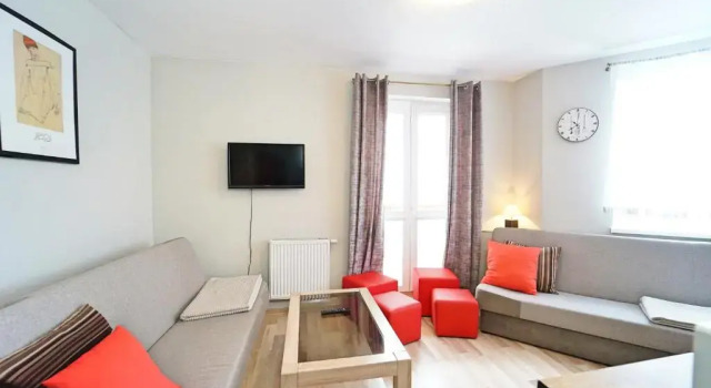 Студия с балконом Apartamenty EverySky Karpacz - Wilcza 3F_P