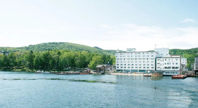 Standardní pokoj a výhledem na jezero Hotel Gozensui