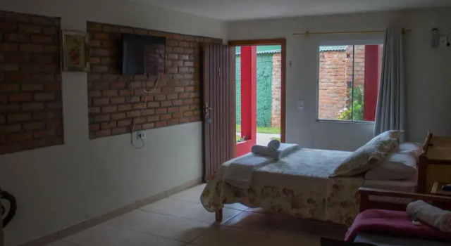 Четырёхместный номер Standard Pousada Estrelas no Mar Florianópolis