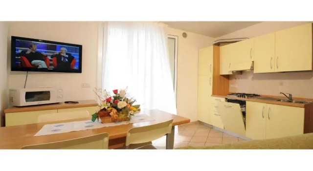 Апартаменты c 1 комнатой с частичным видом на море Residence Corallo