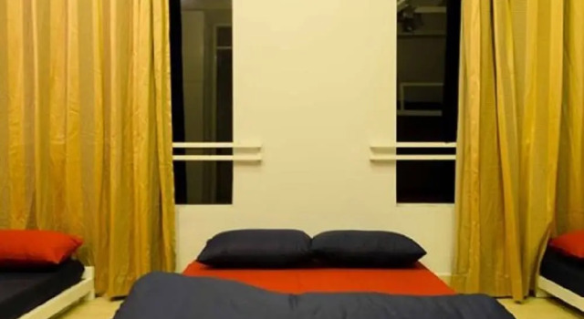 Кровать в общем номере Bonjour Homestay - Hostel