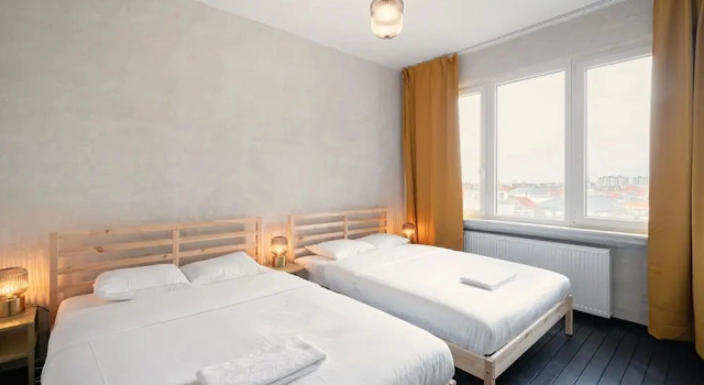 Grand Central Station Two Bedroom Apartment, Забронировать Апартаменты/квартира Антверпен провинция Антверпен, рядом с Станция Антверпен Централь