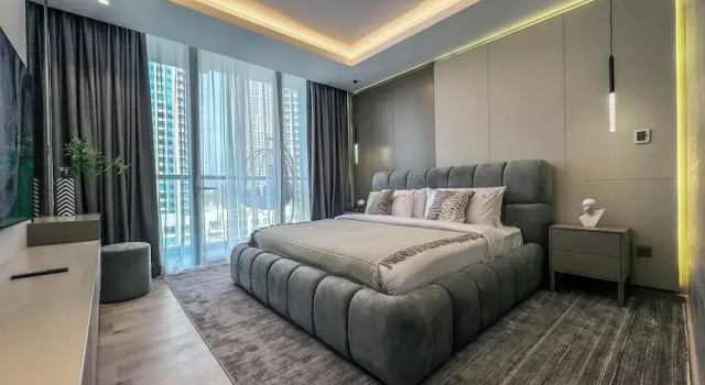 Burj Khalifa View Majestic 2BR Haven, Забронировать Апартаменты/квартира Дубай Эмират Дубай, рядом с Дубайский аквариум