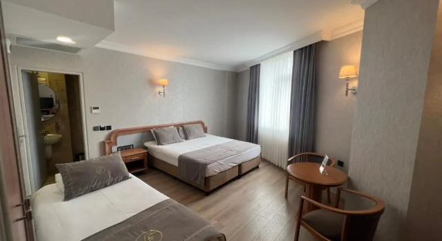 Двухместный номер Deluxe с видом на море Fuar Hotel