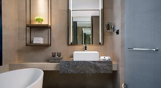 Номер Standard с видом на море Wyndham Grand Plaza Royale Yuzhou Xiamen Wuyuan Bay