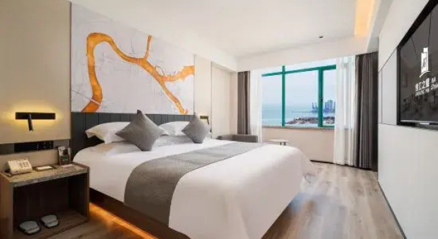 Люкс Superior Jinjiang Inn Style Haikou Xiuying Port Coach Station Hotel