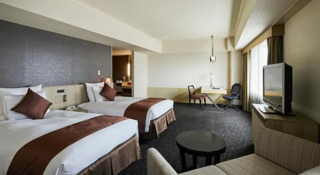 Двухместный номер Corner Deluxe ANA Crowne Plaza Kanazawa by IHG