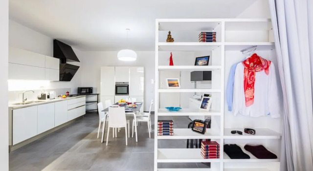 Апартаменты Brand New Apartment with Terrace Solarium & Gym