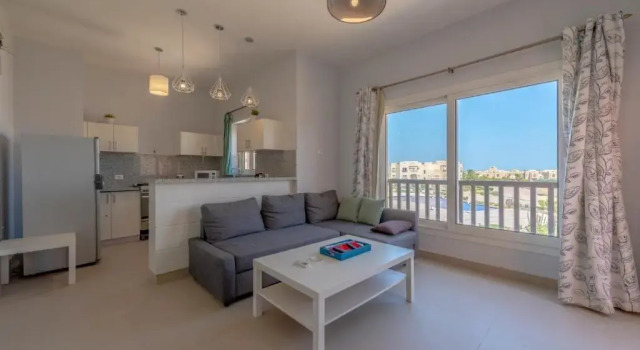 Lagoon View 1BR Apartment in Waterside El Gouna, Prenota Appartamento El Gouna 