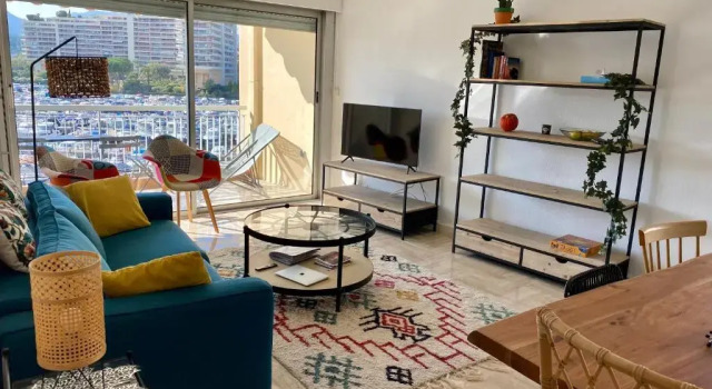 Appartement lumineux 6 places avec vue sur Marina