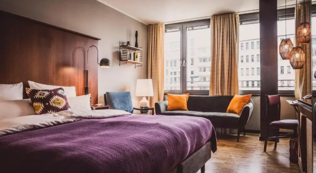 Студия HENRI Hotel Düsseldorf