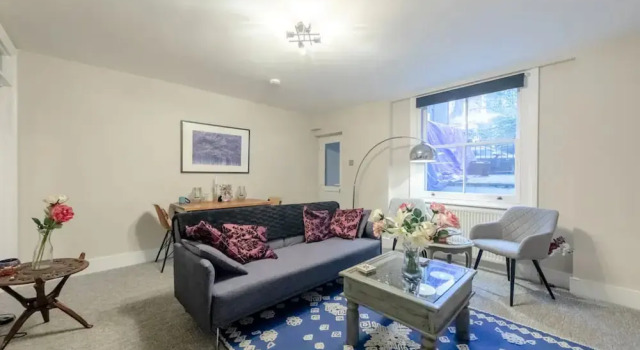 Spacious 1 Bedroom Garden Flat Near King's Road