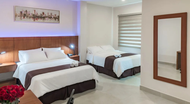 Четырёхместный номер Standard Hotel La Ría Durán