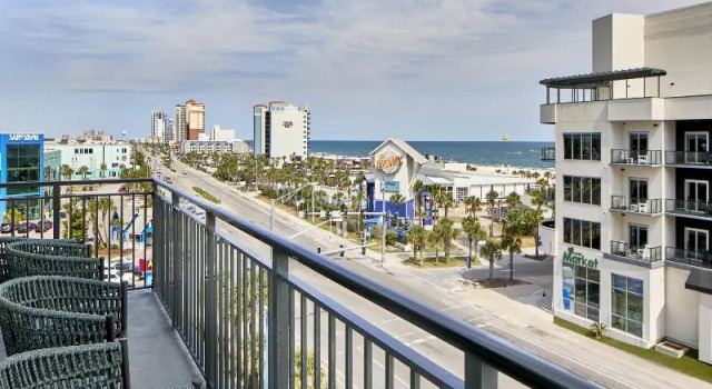 Люкс с видом на океан Embassy Suites By Hilton Gulf Shores Beach Resort