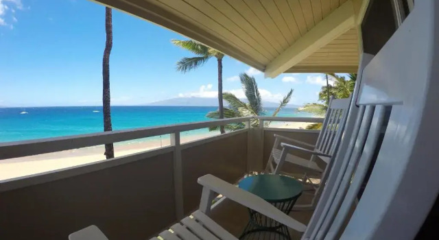 Двухместный номер Standard oceanfront Kaanapali Ocean Inn